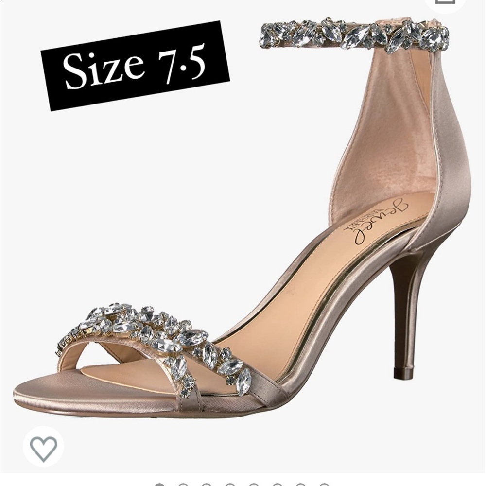 Champagne heels (wedding)